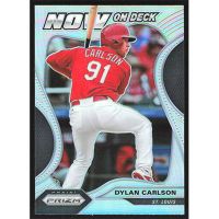 2020 Panini Prizm Now On Deck Silver #NOD-9 Dylan Carlson