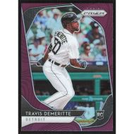 2020 Panini Prizm Purple #114 Travis Demeritte