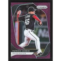 2020 Panini Prizm Purple #187 Patrick Corbin