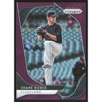 2020 Panini Prizm Purple #36 Shane Bieber