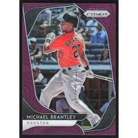 2020 Panini Prizm Purple #57 Michael Brantley