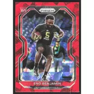 2020 Panini Prizm Red Ice #324 Eno Benjamin