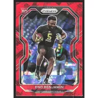 2020 Panini Prizm Red Ice #324 Eno Benjamin