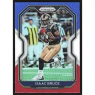 2020 Panini Prizm Red White and Blue #280 Isaac Bruce