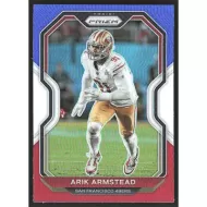 2020 Panini Prizm Red White and Blue #288 Arik Armstead