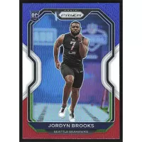 2020 Panini Prizm Red White and Blue #388 Jordyn Brooks