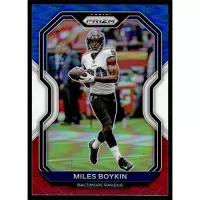 2020 Panini Prizm Red White and Blue #40 Miles Boykin