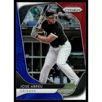 2020 Panini Prizm Red White and Blue #61 Jose Abreu