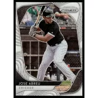 2020 Panini Prizm White Wave #61 Jose Abreu