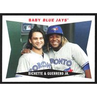 2020 Topps Archives '60 Combo Cards #60CC-GB B. Bichette/V. Guerrero Jr.