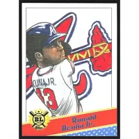 2020 Topps Big League Star Caricature Reproductions #SCO-RA Ronald Acuna Jr.