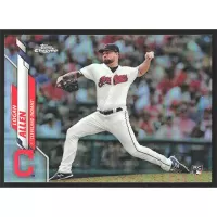 2020 Topps Chrome Refractors #155 Logan Allen