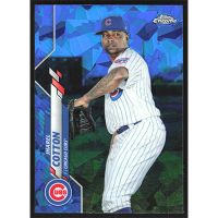 2020 Topps Chrome Update Sapphire #U-225 Jharel Cotton