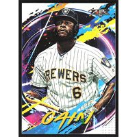 2020 Topps Fire #1 Lorenzo Cain