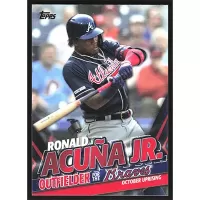 2020 Topps Update Ronald Acuna Jr. Highlights #TRA-20