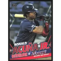 2020 Topps Update Ronald Acuna Jr. Highlights #TRA-7