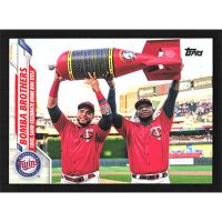 2020 Topps #412 N. Cruz/M. Sano Bomba Brothers Checklist