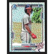 2021 Bowman Chrome Mega Box Prospects Refractors #BCP-247 Armando Cruz