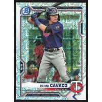 2021 Bowman Chrome Mega Box Prospects Refractors #BCP-73 Keoni Cavaco