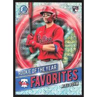 2021 Bowman Chrome Mega Box Rookie of the Year Favorites Refractors #RRY-AB Alec Bohm