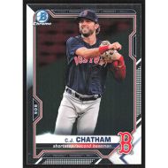 2021 Bowman Chrome Prospects #BCP-113 C.J. Chatham