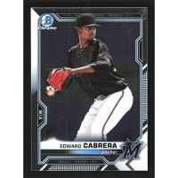 2021 Bowman Chrome Prospects #BCP-141 Edward Cabrera