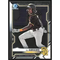 2021 Bowman Chrome Prospects #BCP-14 CJ Abrams