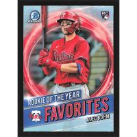 2021 Bowman Chrome Rookie of the Year Favorites Refractors #RRY-AB Alec Bohm