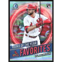 2021 Bowman Chrome Rookie of the Year Favorites Refractors #RRY-DC Dylan Carlson