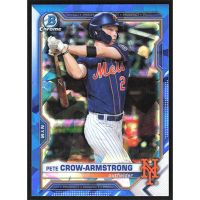 2021 Bowman Chrome Sapphire Prospects #BCP-22 Pete Crow-Armstrong