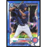 2021 Bowman Chrome Sapphire Prospects #BCP-65 Brennen Davis