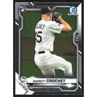 2021 Bowman Chrome #63 Garrett Crochet