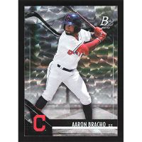 2021 Bowman Platinum Top Prospects Ice #TOP-66 Aaron Bracho