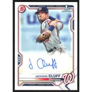 2021 Bowman Prospect Autographs #PAPR-JC Jackson Cluff Autographed