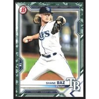 2021 Bowman Prospects Camo #BP-134 Shane Baz