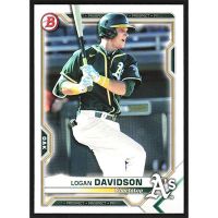 2021 Bowman Prospects #BP-115 Logan Davidson