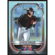 2021 Bowman Scouts Top 100 Refractors #BTP-73 Hunter Bishop