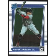 2021 Donruss Optic #80 William Contreras Rated Rookie