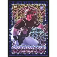 2021 Panini Chronicles Overdrive Blue Velocity #4 Joey Bart