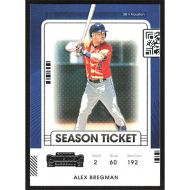 2021 Panini Contenders Blue #22 Alex Bregman