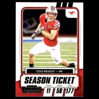 2021 Panini Contenders Draft Picks #94 Cole Beasley