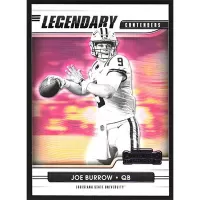 2021 Panini Contenders Draft Picks Legendary Purple #12 Joe Burrow