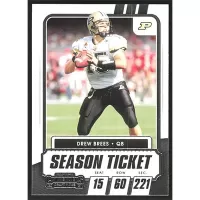 2021 Panini Contenders Draft Picks Ticket #21 Drew Brees