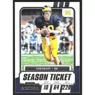 2021 Panini Contenders Draft Picks #8 Tom Brady