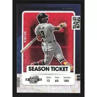 2021 Panini Contenders Optic Red Wave #89 Ronald Acuna Jr.