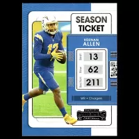 2021 Panini Contenders #52 Keenan Allen