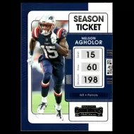 2021 Panini Contenders #67 Nelson Agholor