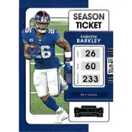 2021 Panini Contenders #74 Saquon Barkley