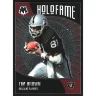 2021 Panini Mosaic HoloFame #17 Tim Brown