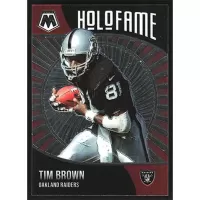 2021 Panini Mosaic HoloFame #17 Tim Brown